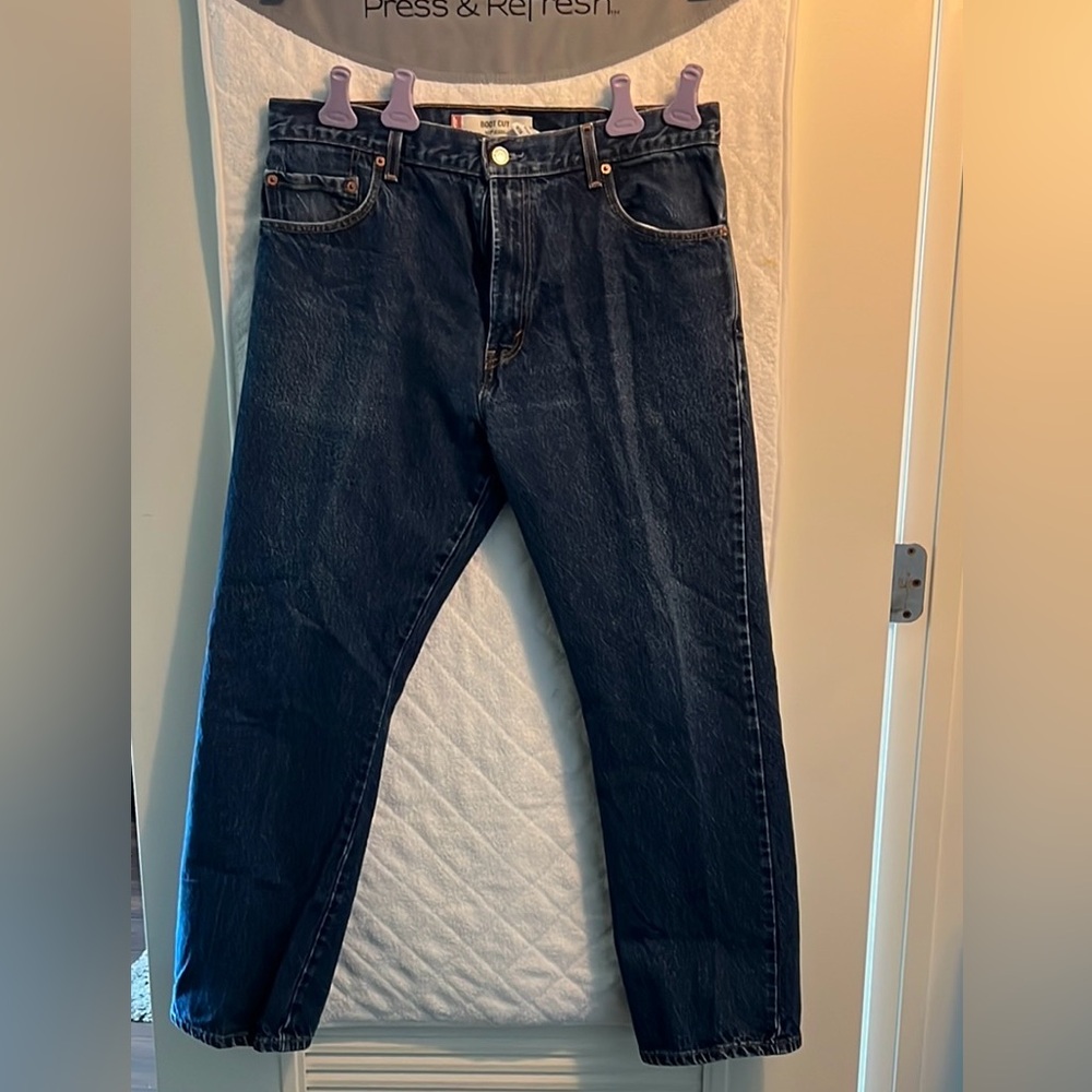Levi's Deep Indigo Straight Jeans